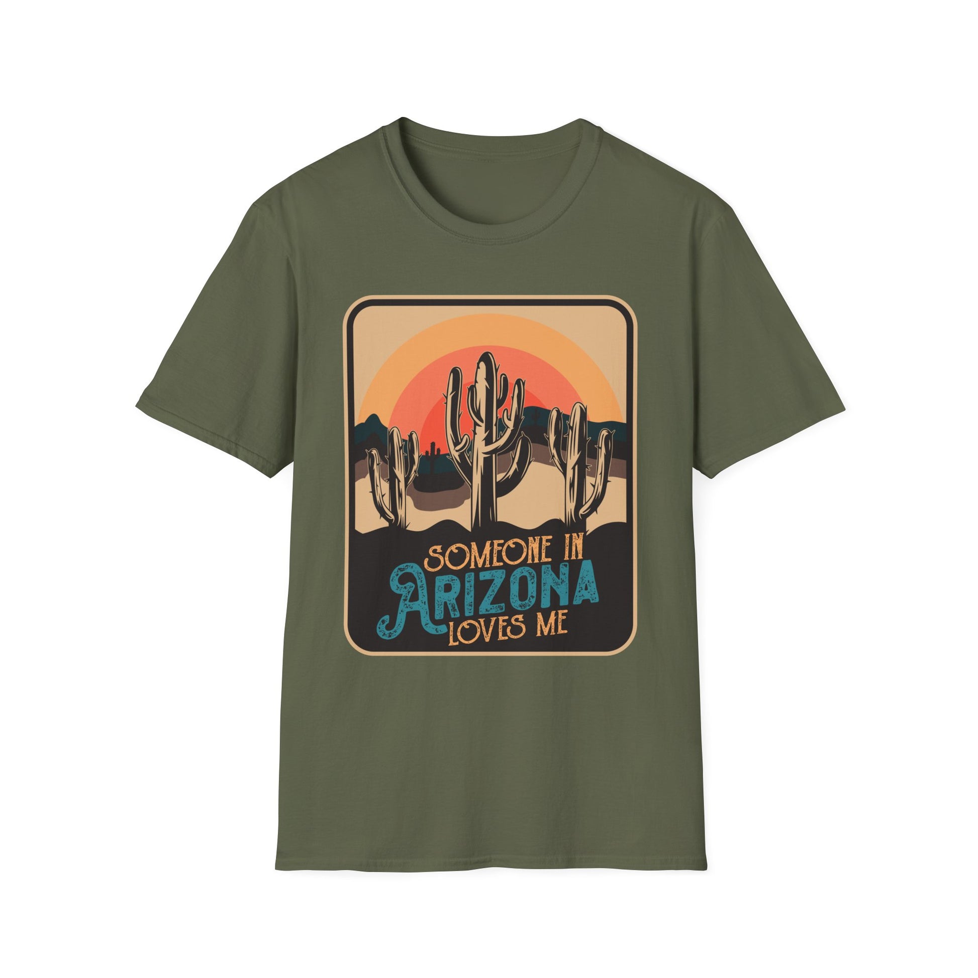Arizona Love T-Shirt | Unisex Softstyle Tee, Gift for Her, Gift for Him, Arizona Souvenir, Summer Apparel, Casual Wear