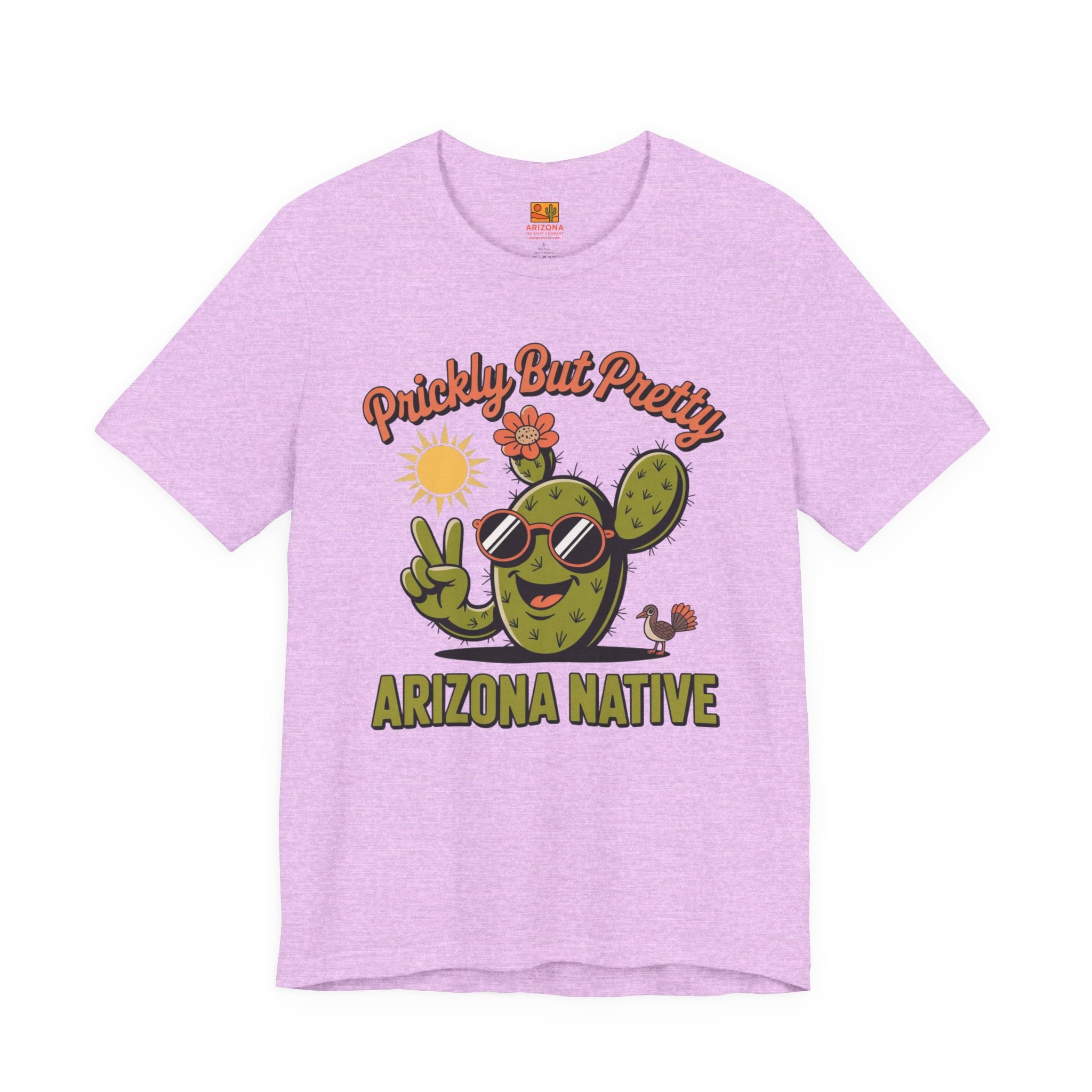 'Prickly But Pretty' Cactus Tee — back view