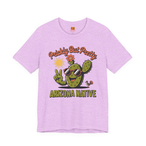 'Prickly But Pretty' Cactus Tee — back view