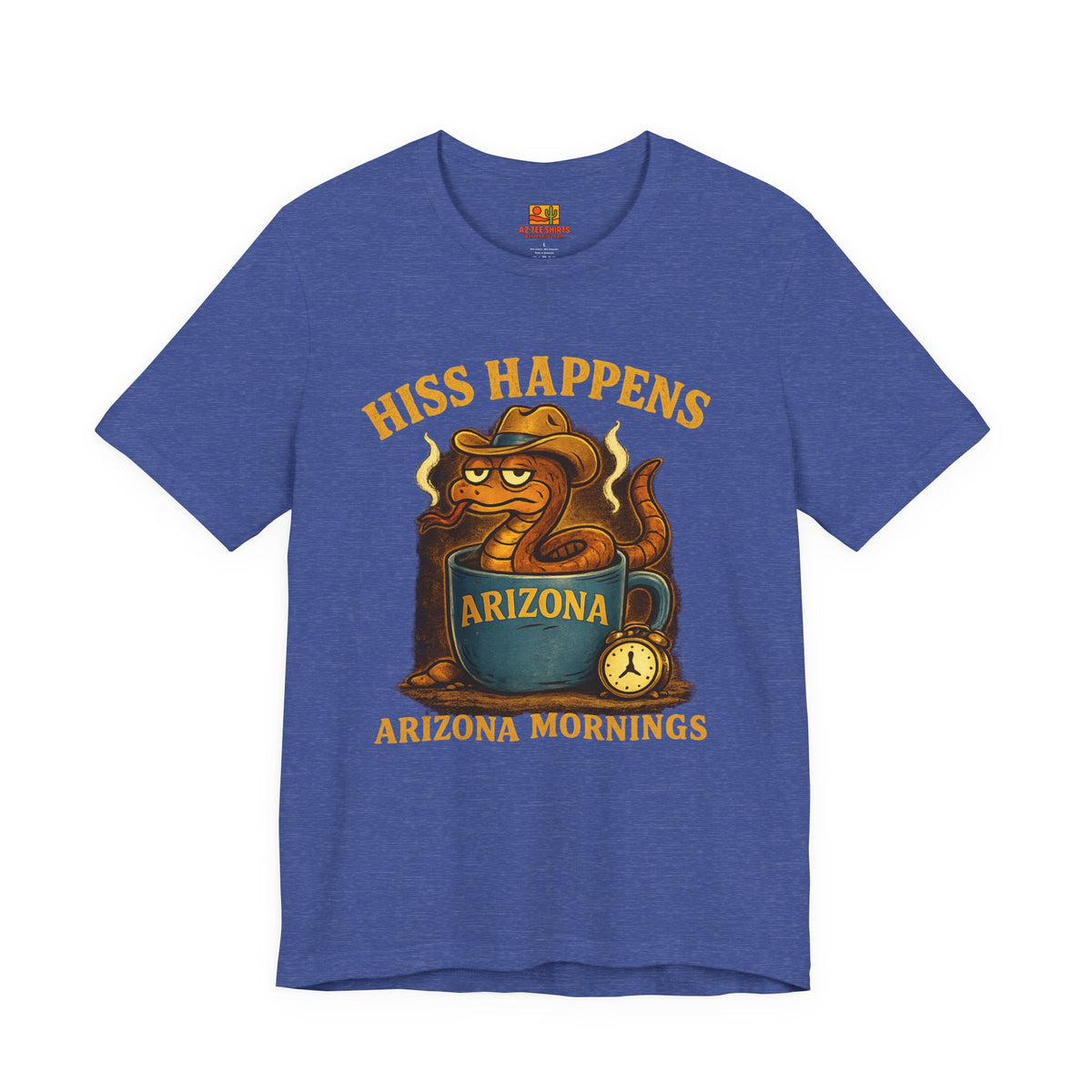 Hiss Happens Arizona Mornings T-Shirt — alternate view