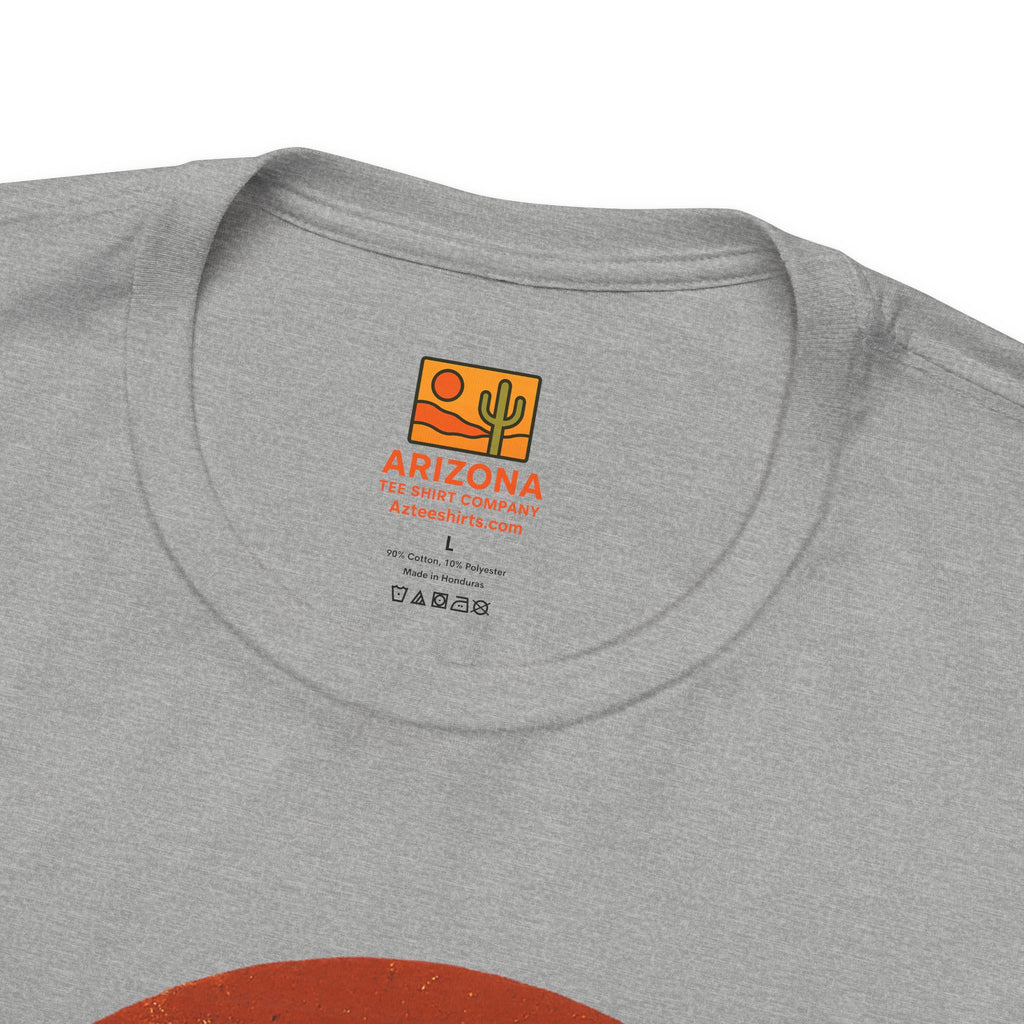 Arizona Rattlesnake Vintage Sunset Tee — front view 2