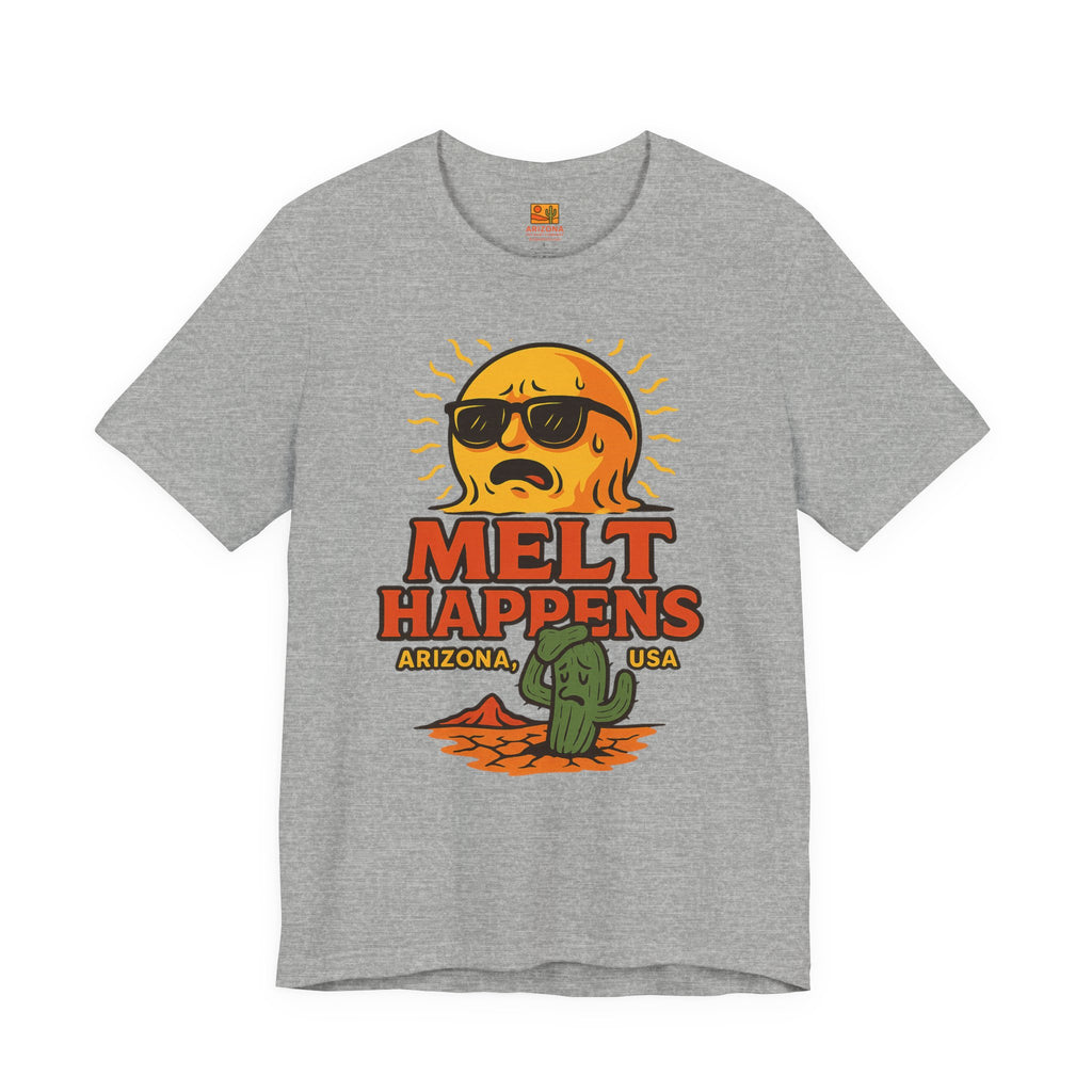 Melt Happens T‑Shirt — Funny Ice Cream / Summer Tee — alternate view