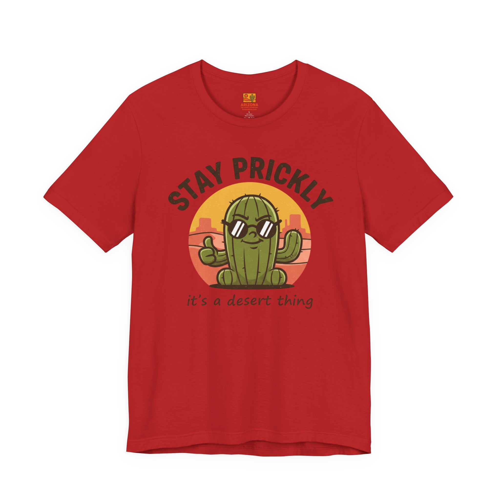 Prickly Thing T-Shirt — 'It's a Prickly Thing' Graphic Tee — front view 2