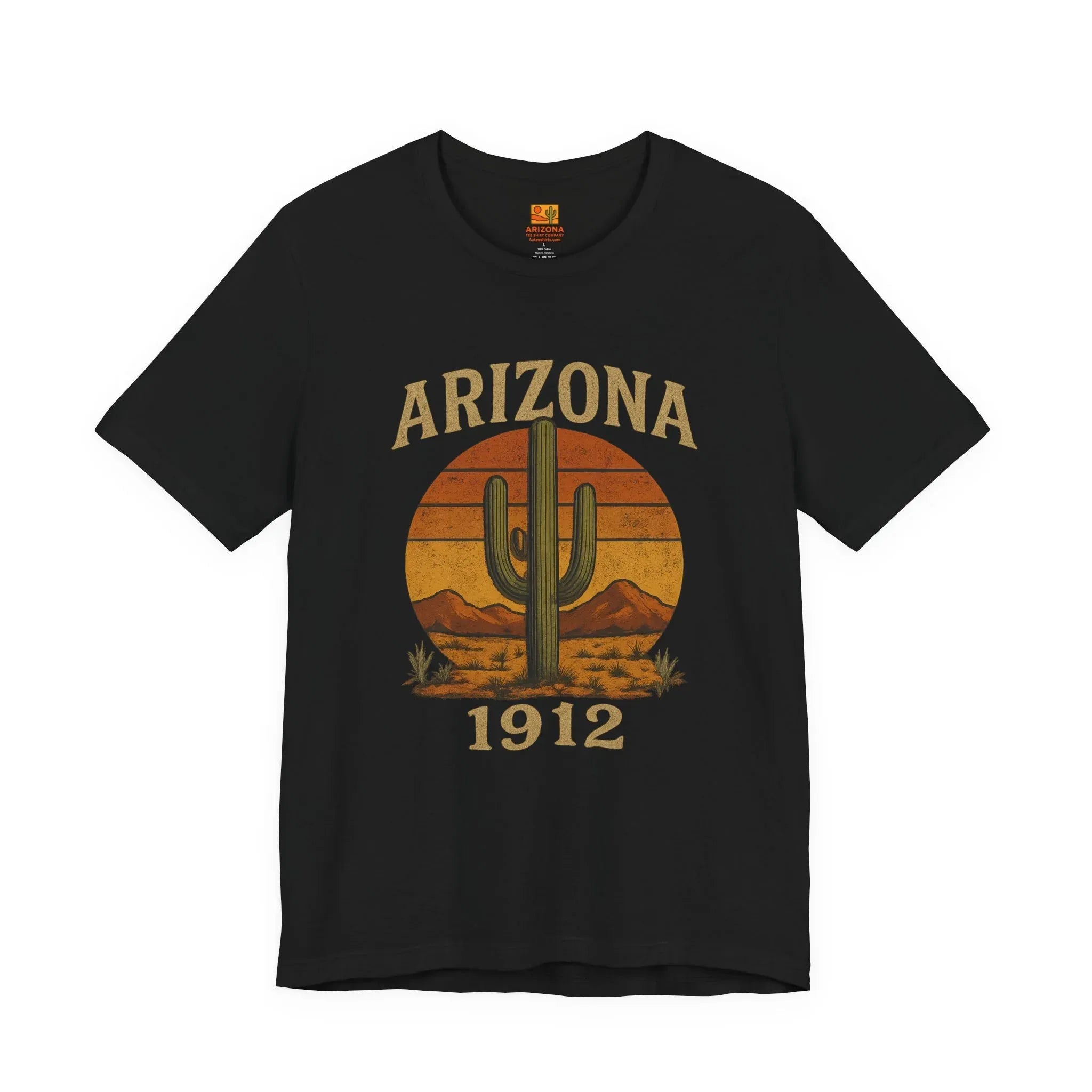 Arizona 1912 Cactus T-Shirt — front view 2
