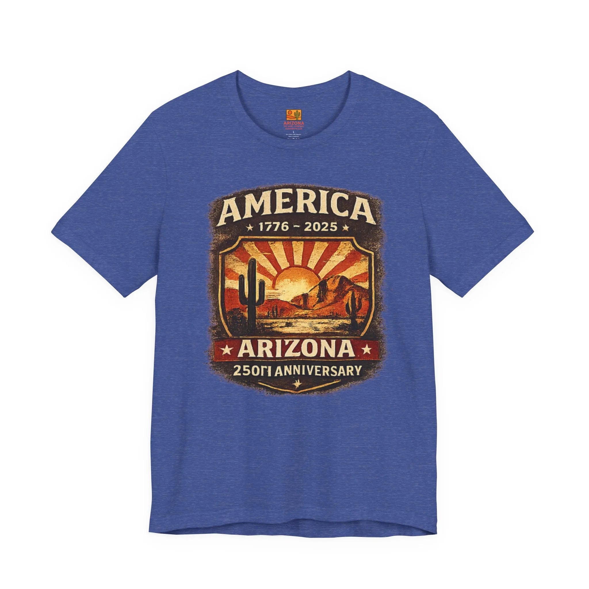 Arizona 250 Celebration Tee — Desert Strong — back view