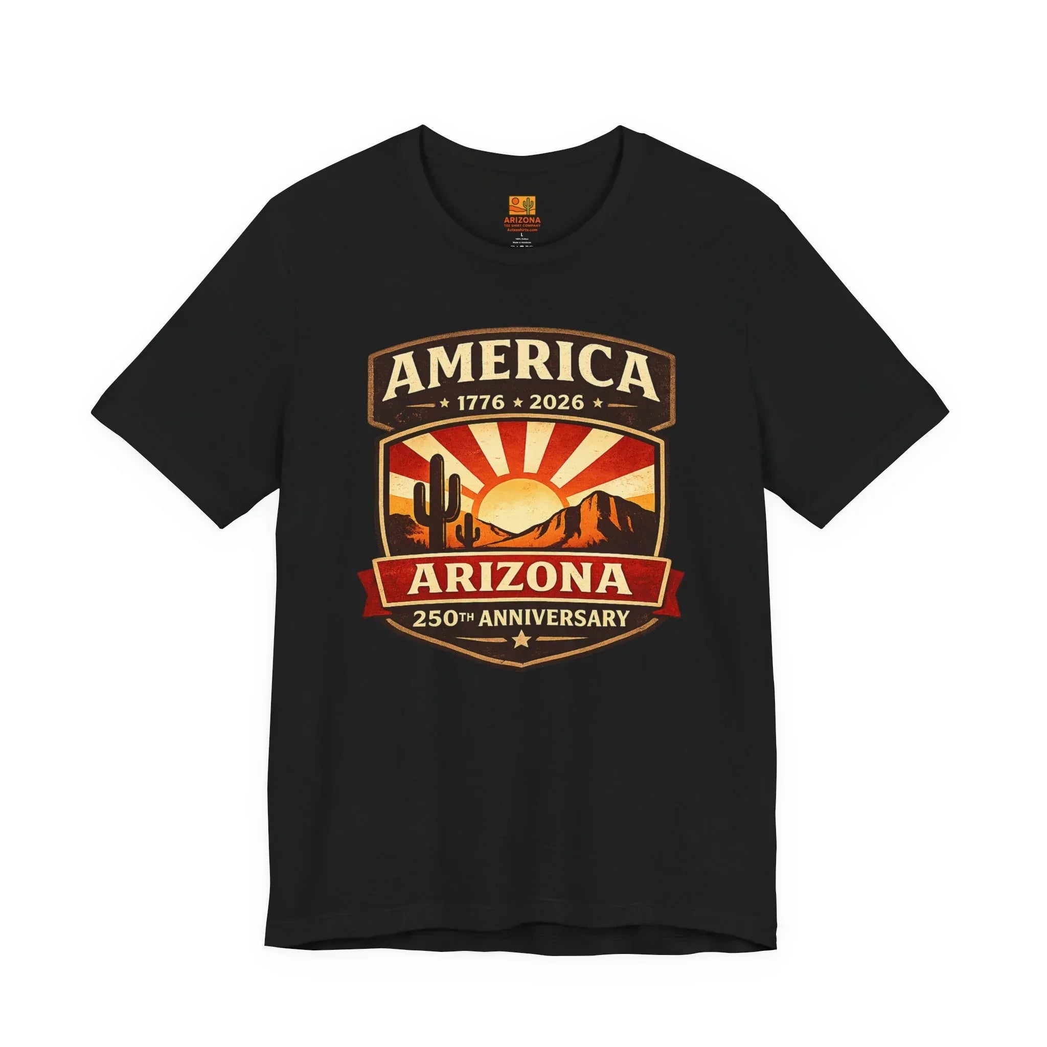 Arizona 250th Anniversary Tee — 250th Arizona T-Shirt — alternate view