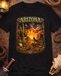 Arizona Desert Sunset T-Shirt — front view