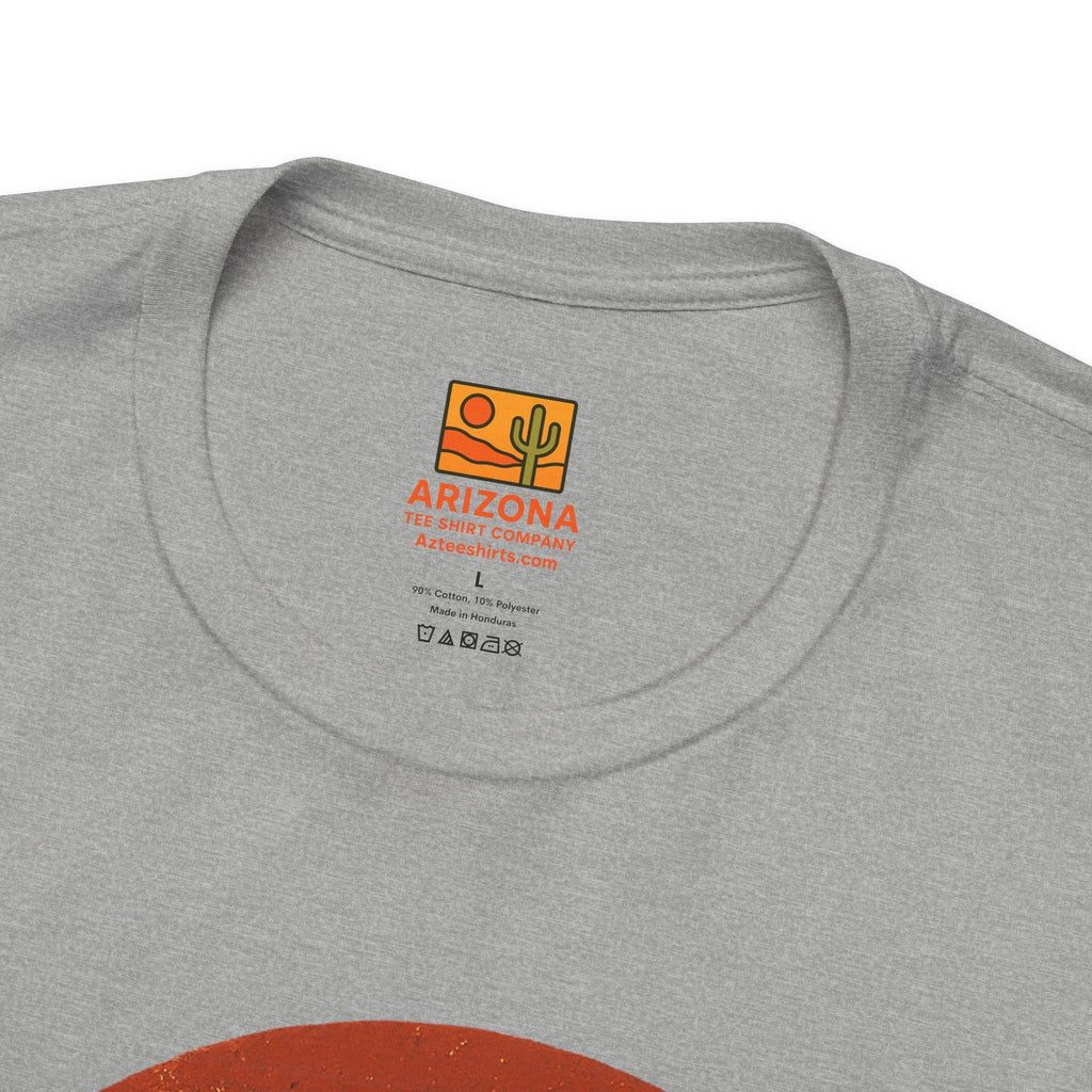 Arizona Rattlesnake Vintage Sunset Tee — front view 2