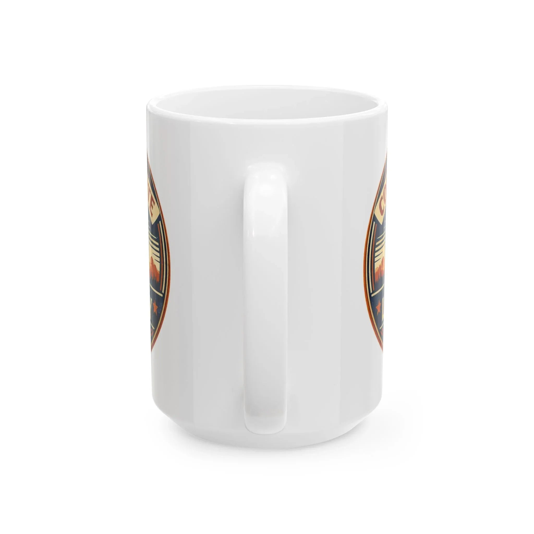 Copper State Ceramic Mug — back view
