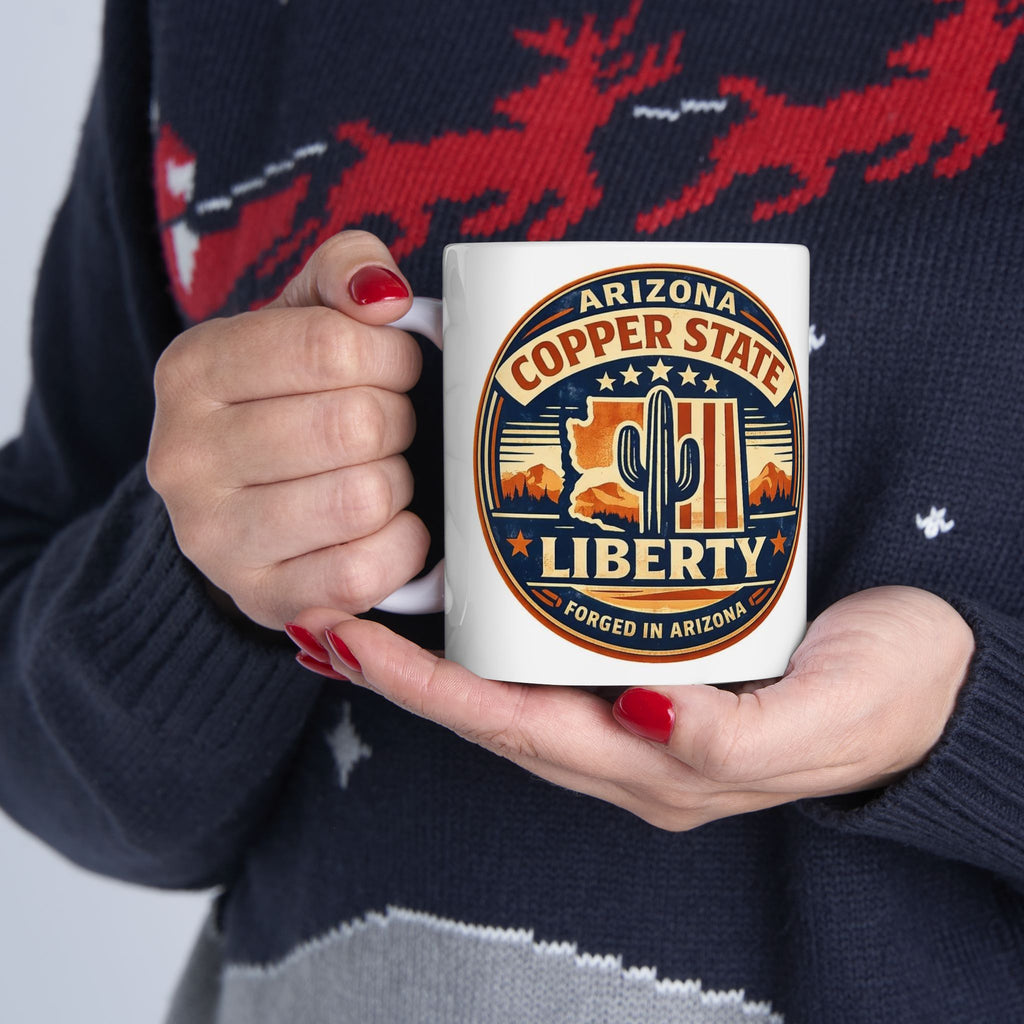 Copper State Ceramic Mug — alternate view