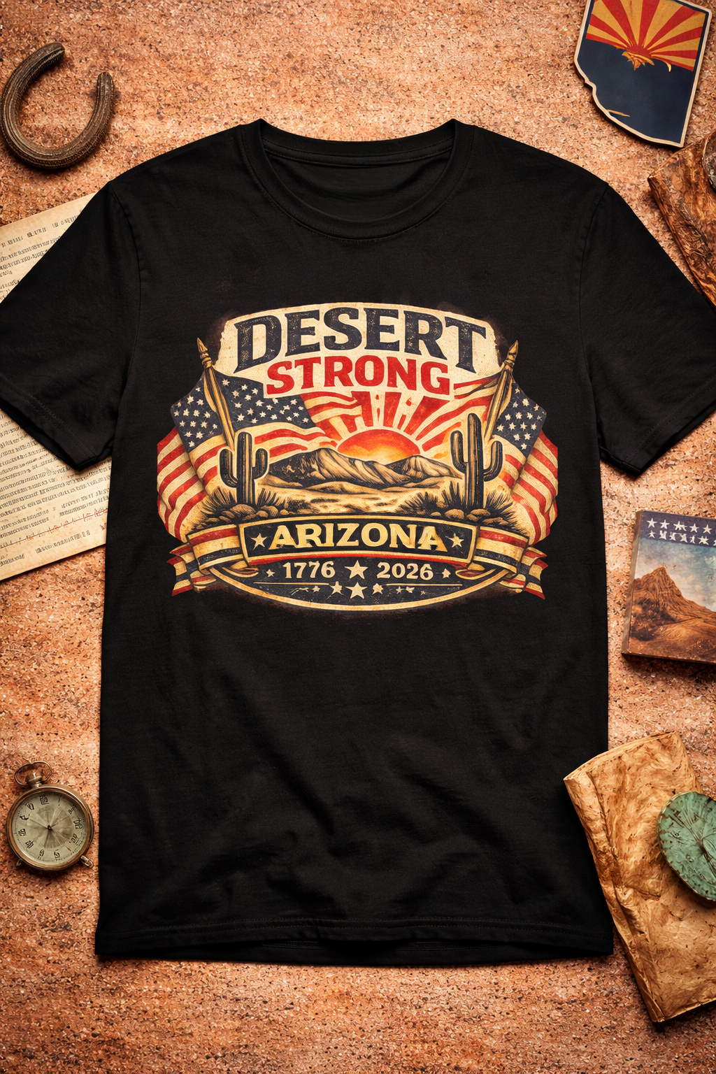 Country Birthday Celebration T-Shirt — 250 this year — front view