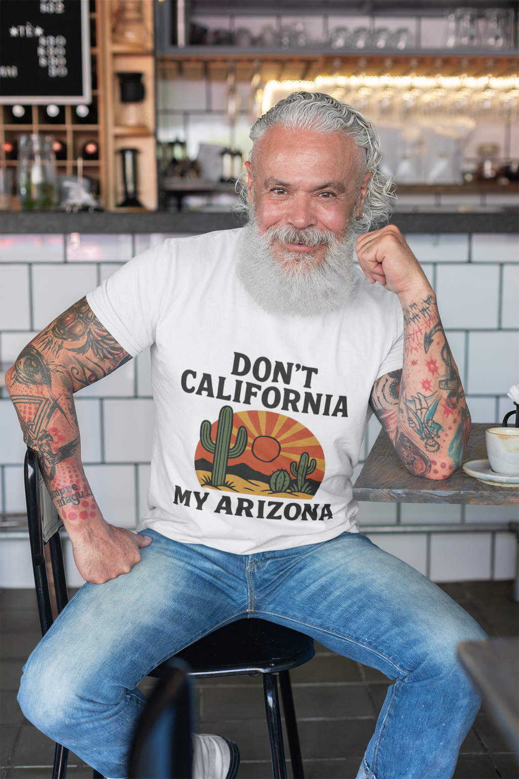 Don’t California My Arizona T‑Shirt — Funny Arizona Tee — side view