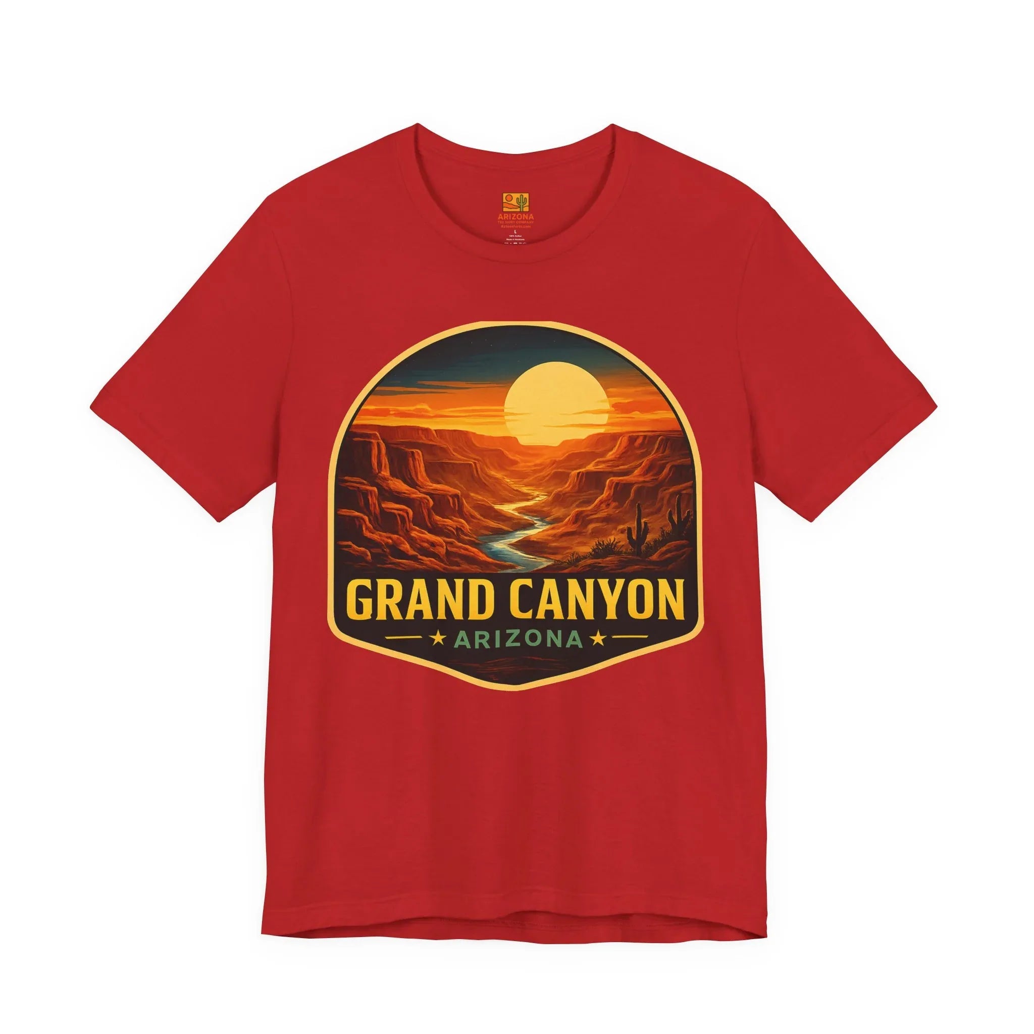 Grand Canyon Sunset Tee — Arizona National Park Souvenir — front view 2