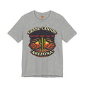 Grand Canyon 'Visit But Don't Fall In' T-Shirt — Arizona Desert Cactus Souvenir — front view 2