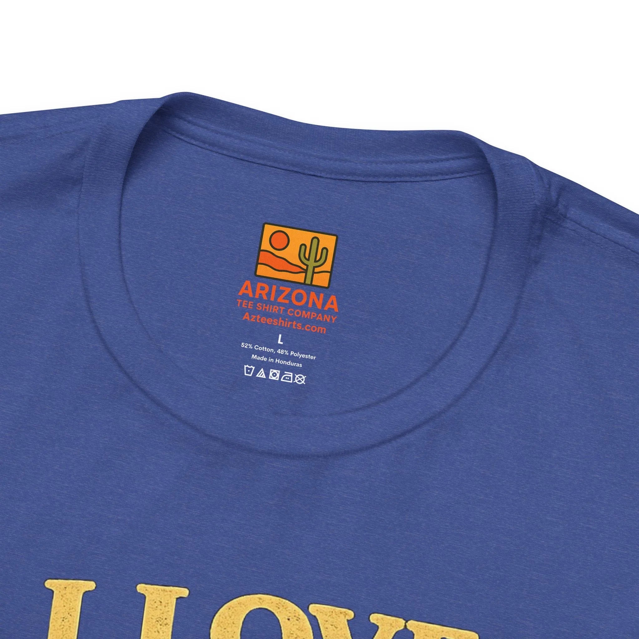 I Love Tucson Sunset Vintage Desert Cactus T‑Shirt — lifestyle view