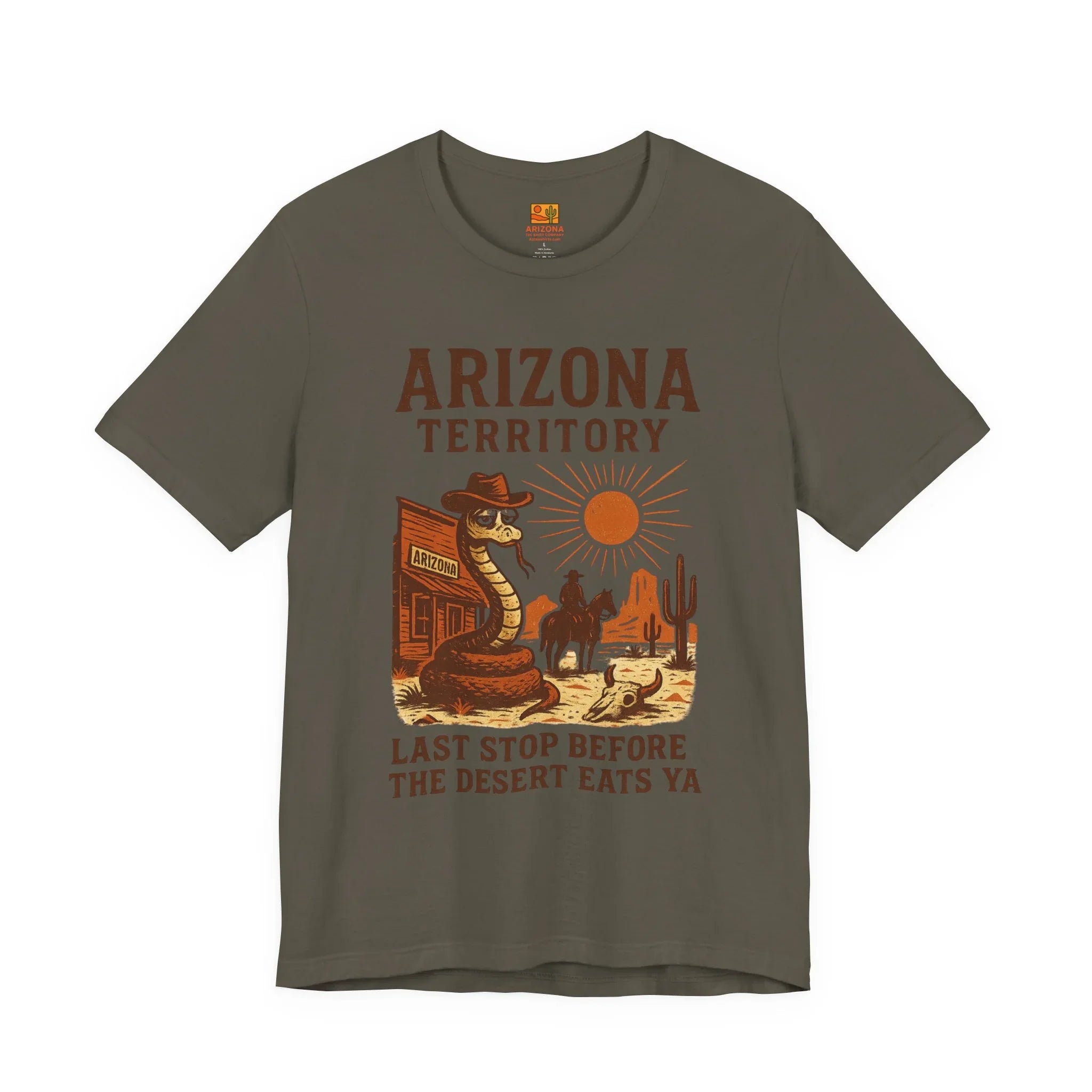 “Last Stop Before the Desert Eats Ya” — back view 2