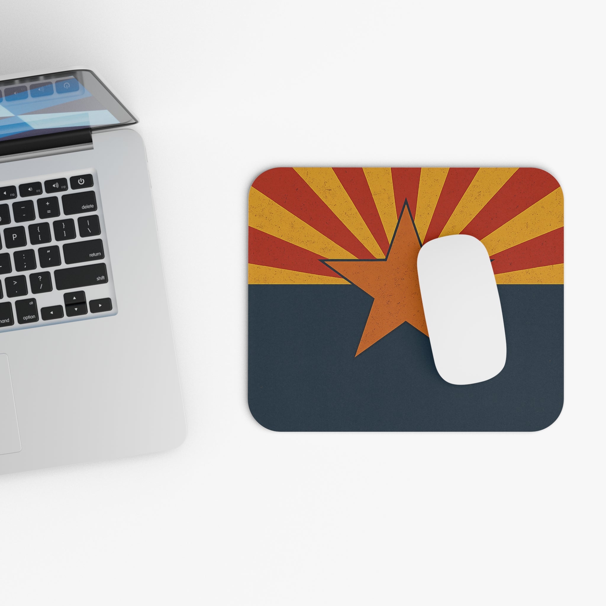 Mouse Pad — Rectangular Gaming & Office Desk Mousepad — side view