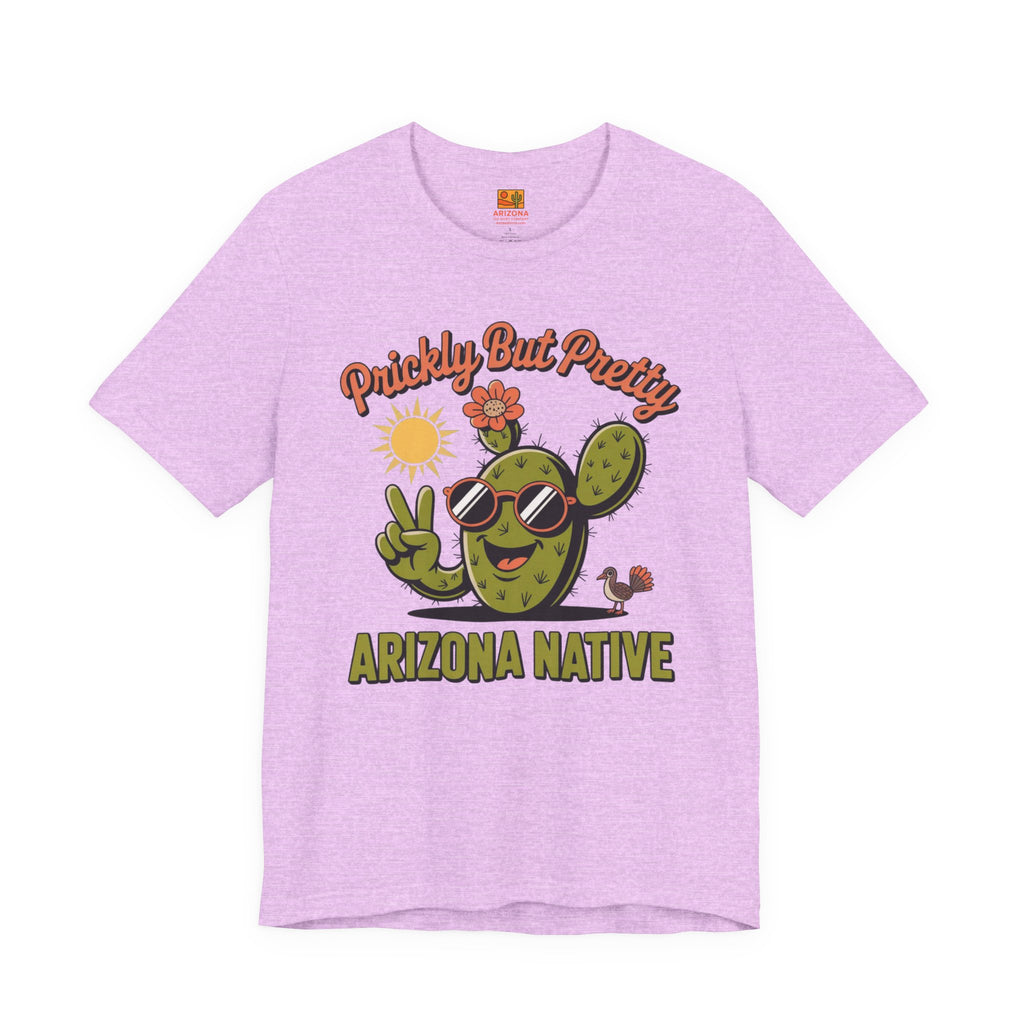 'Prickly But Pretty' Cactus Tee — back view