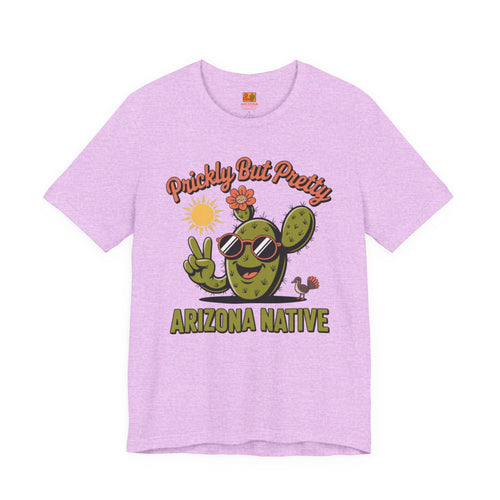 'Prickly But Pretty' Cactus Tee — back view