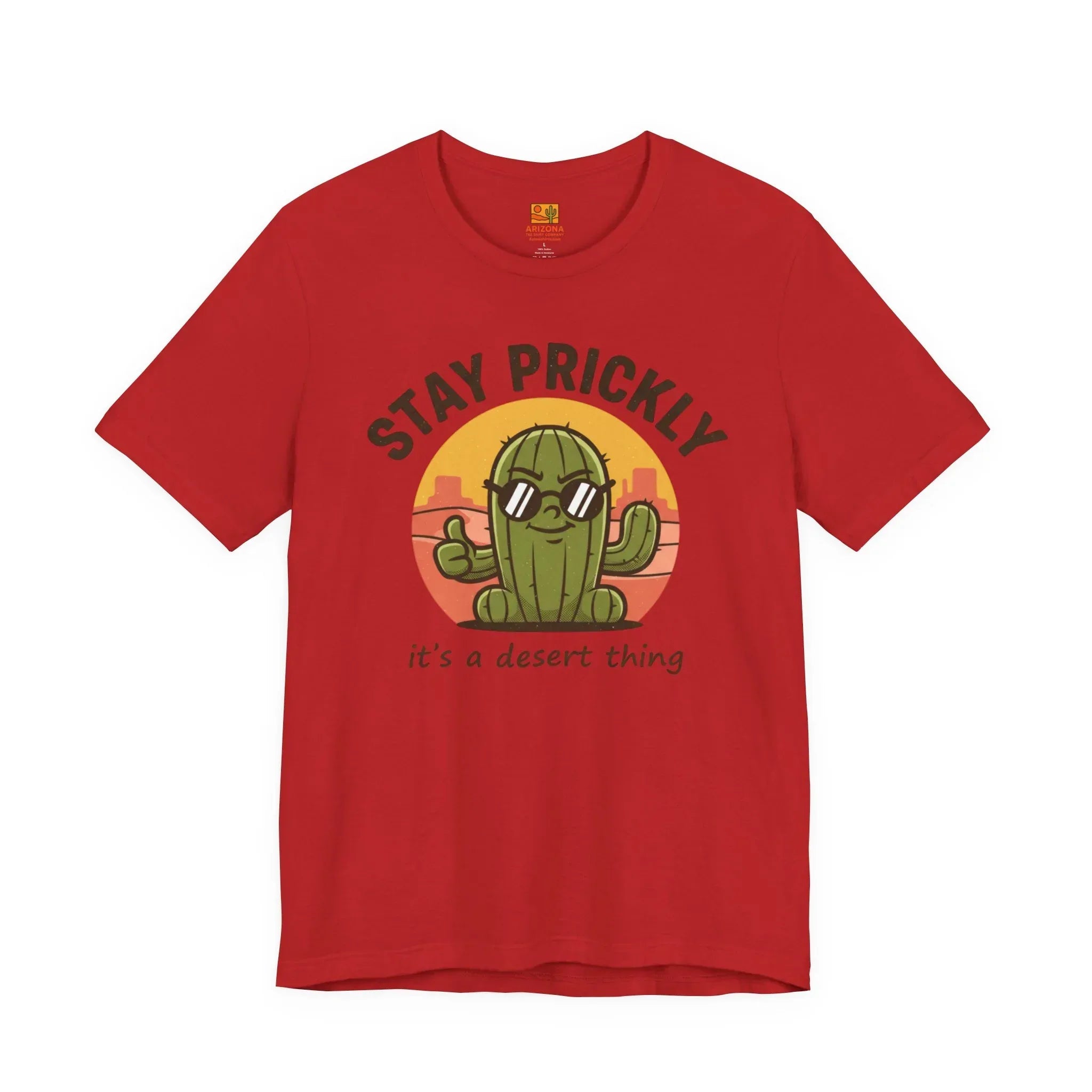Prickly Thing T-Shirt — 'It's a Prickly Thing' Graphic Tee — front view 2