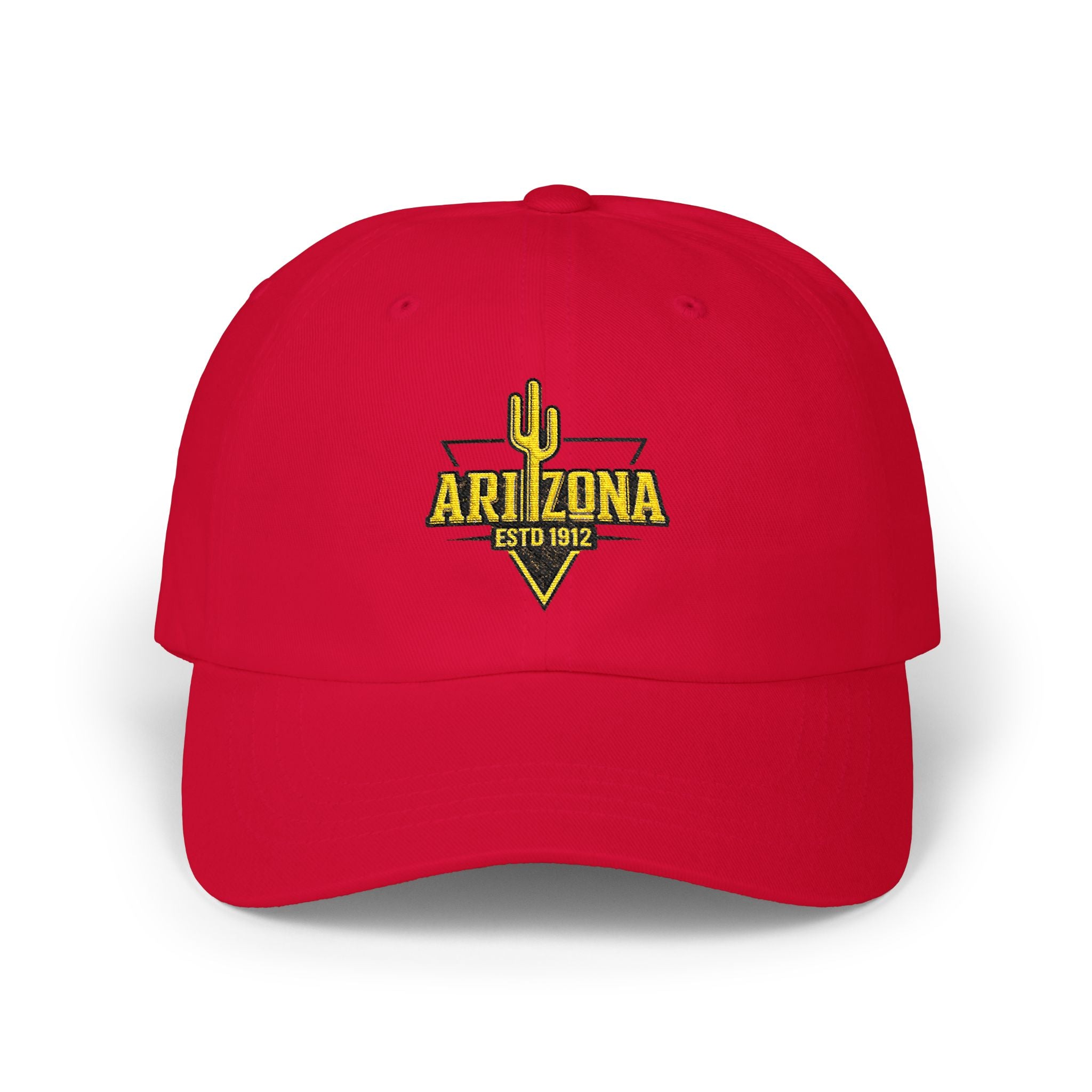 Vintage 1912 Classic Cotton Dad Cap - Timeless Heritage Style — front view