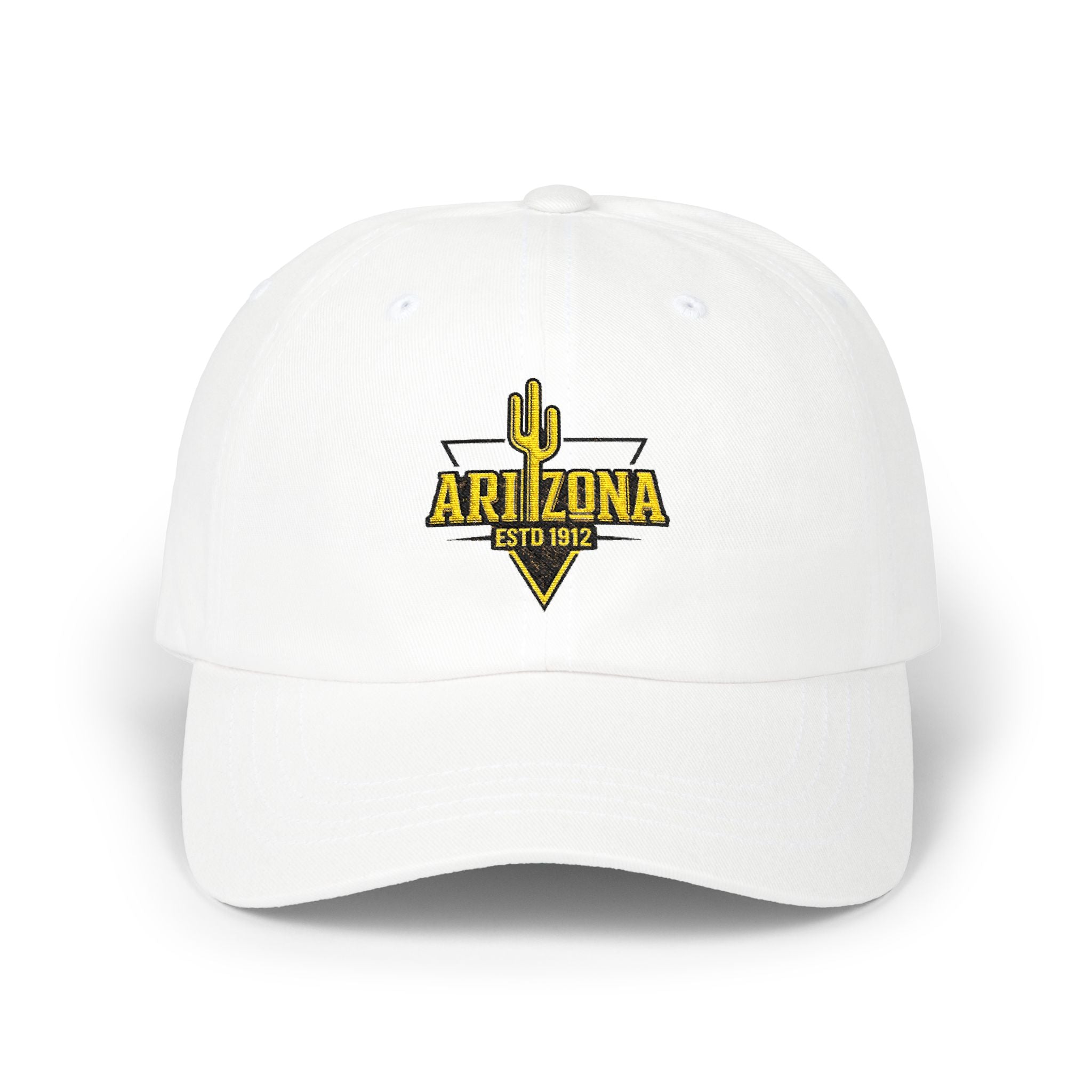Vintage 1912 Classic Cotton Dad Cap - Timeless Heritage Style — back view