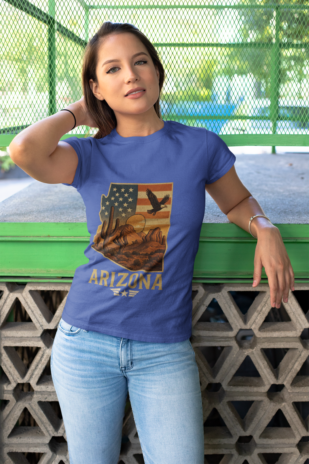 Vintage American Southwest T-Shirt — detail view