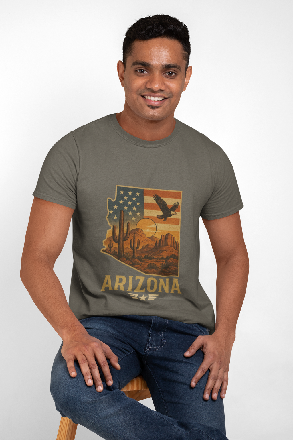 Vintage American Southwest T-Shirt — lifestyle view